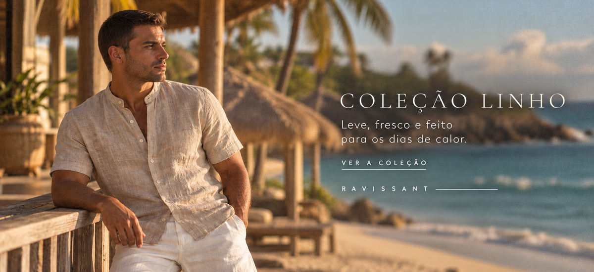 Coleção Linho: leve, fresco e feito para os dias de calor